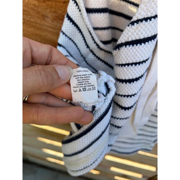Madewell Texture‎ & Thread T Back, Bow, Striped Tank Top  Sz S - Picture 4 of 9